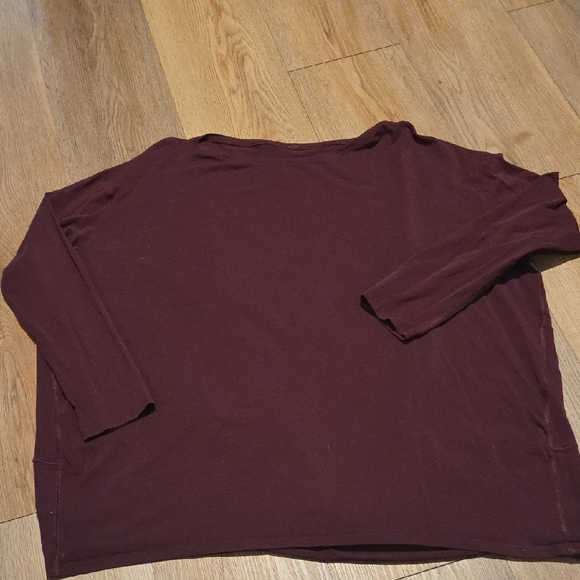 lululemon athletica Tops - lululemon athletica Long Sleeve Top - Burgundy